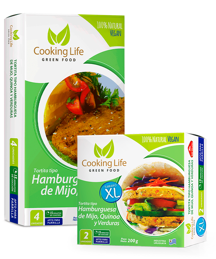 Hamburguesa Mijo Quino y Verdura